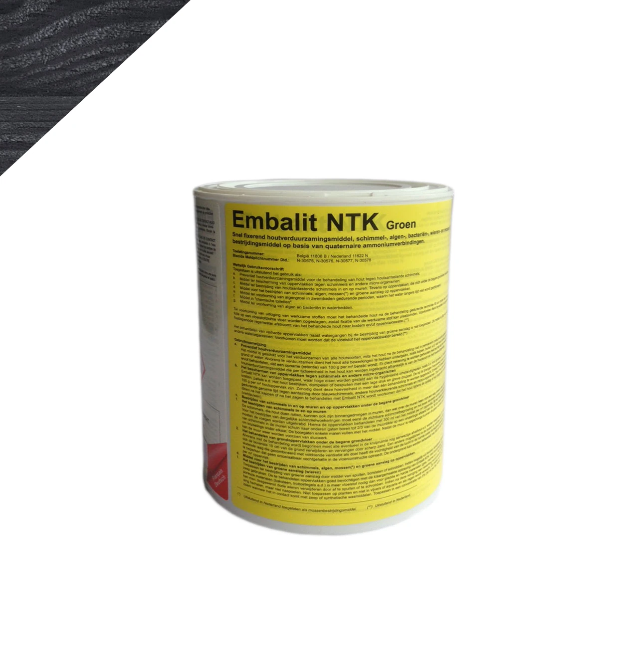 Impregneervloeistof 0.75L Zwart - Afbeelding 1